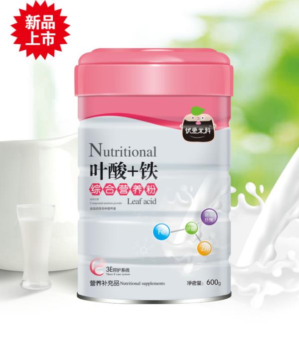 優(yōu)愛米科葉酸+鐵綜合營養(yǎng)粉