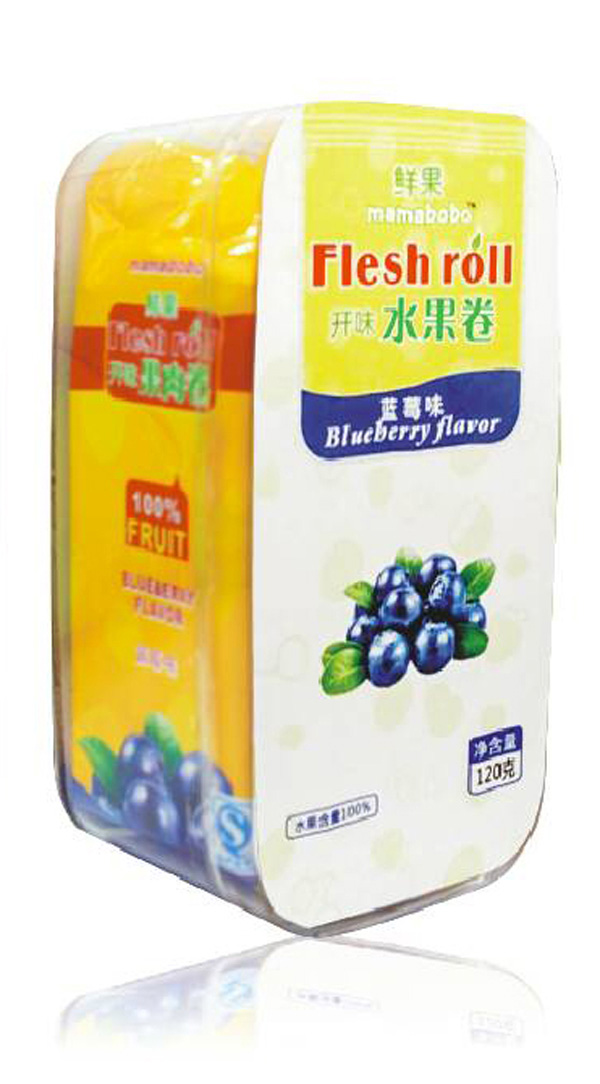 mamabobo開味水果卷-藍莓味
