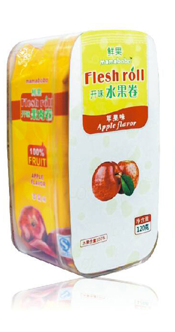 mamabobo開味水果卷-蘋果味
