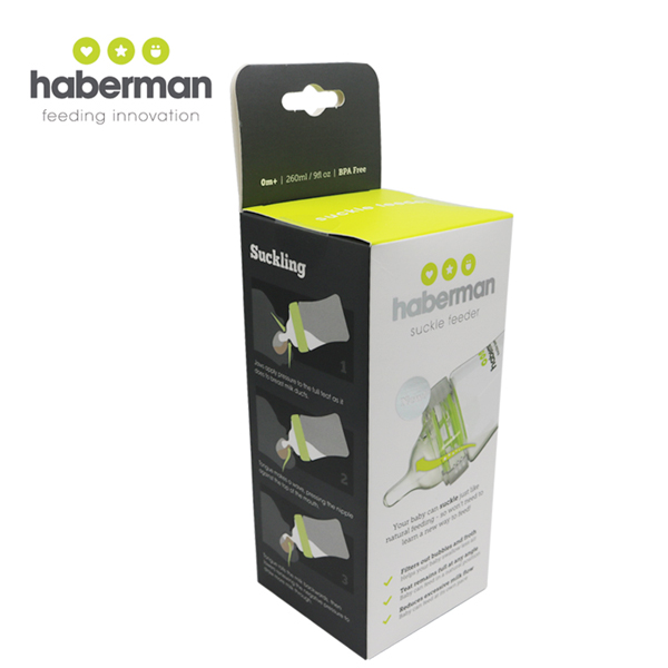 哈伯曼PP奶瓶260ml 包裝