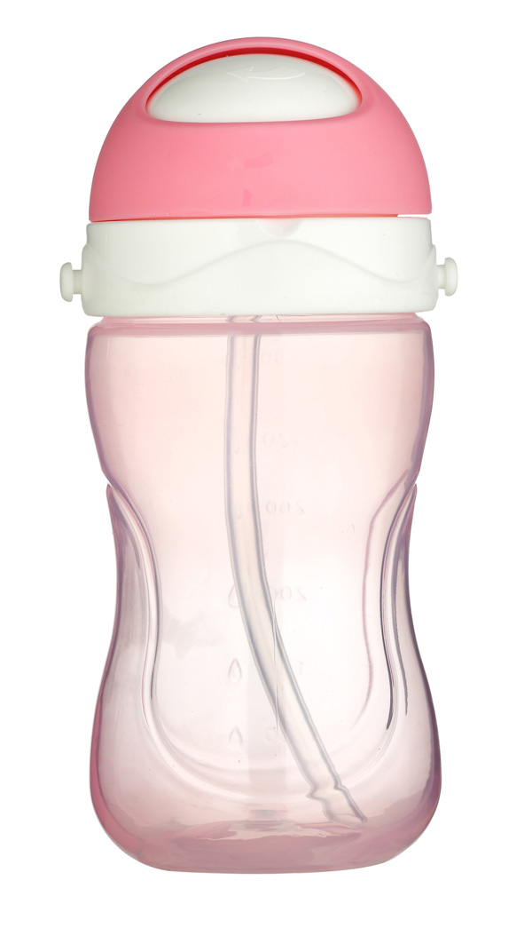 小蘋(píng)果吸管水杯 紅色