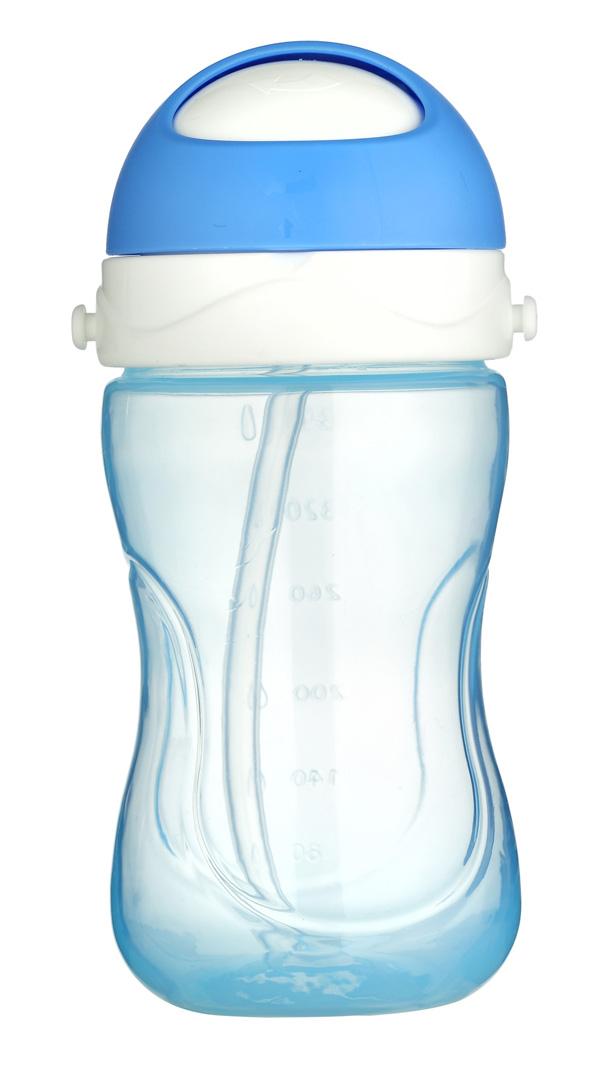 小蘋(píng)果吸管水杯 藍(lán)色