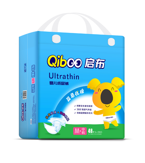 啟布嬰兒紙尿褲M(mǎn)碼46片