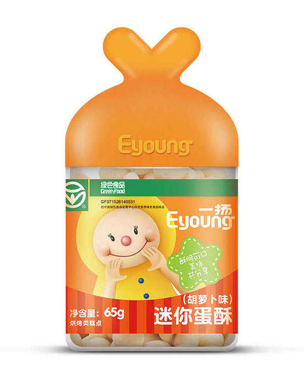 一揚迷你蛋酥-胡蘿卜味