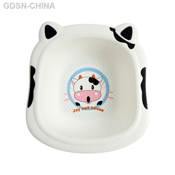 青蛙嘟迪可愛(ài)奶牛臉盆黑色(小號(hào))