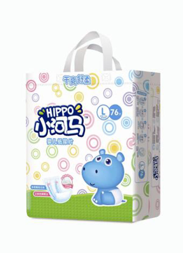 小河馬紙尿片大包L76