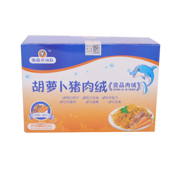 海底小縱隊(duì)胡蘿卜豬肉絨80g