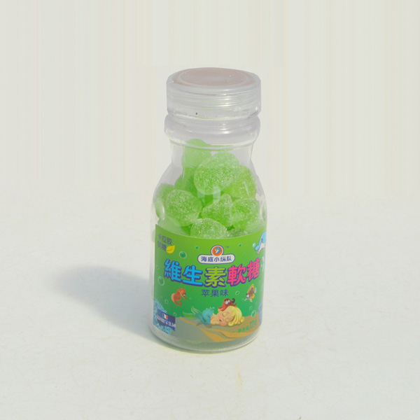 海底小縱隊維生素軟糖蘋果味80g