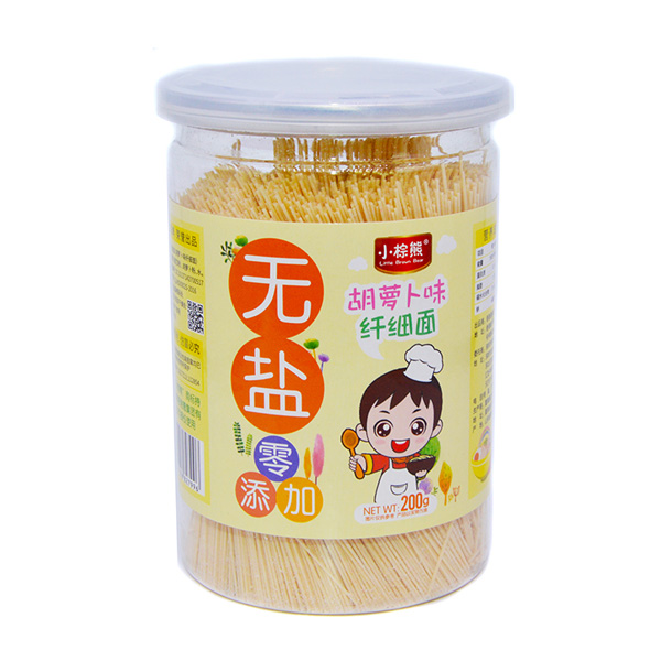 小棕熊無鹽纖細面胡蘿卜味