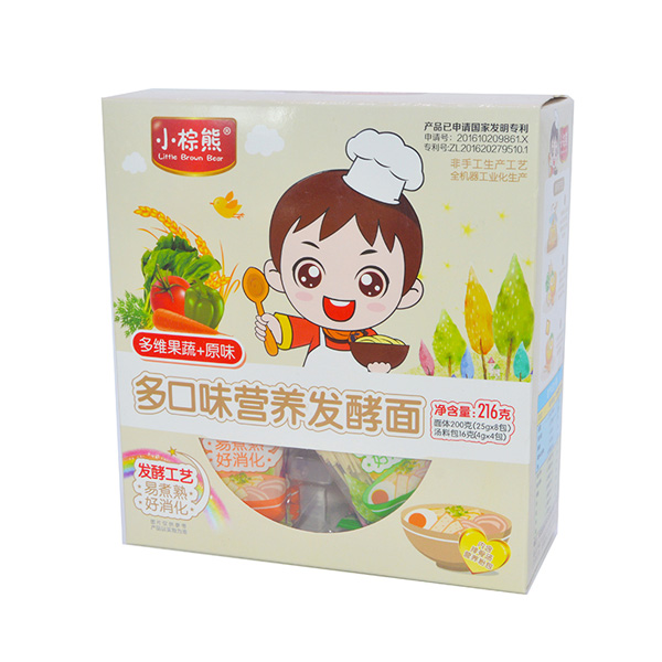 小棕熊多口味營養(yǎng)發(fā)酵面多維果蔬+原味