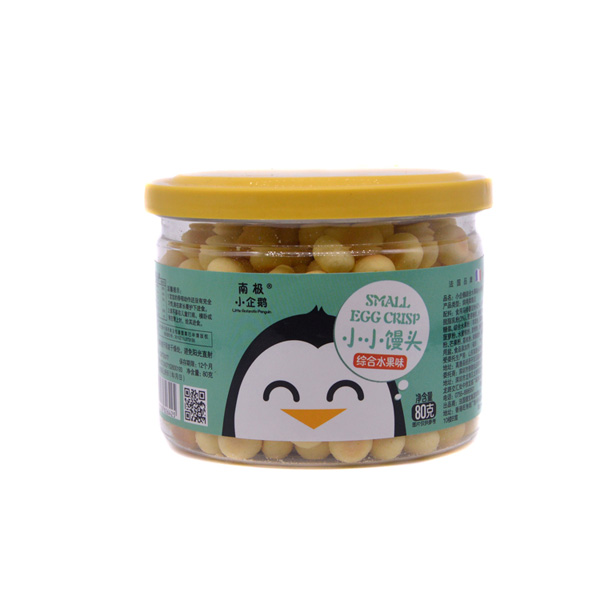 南極小企鵝小小饅頭綜合水果味