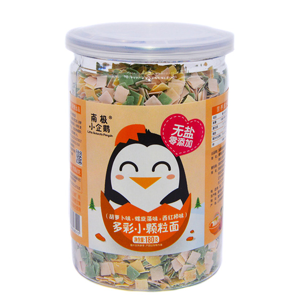 南極小企鵝無鹽顆粒面胡蘿卜味+螺旋藻味+西紅柿味