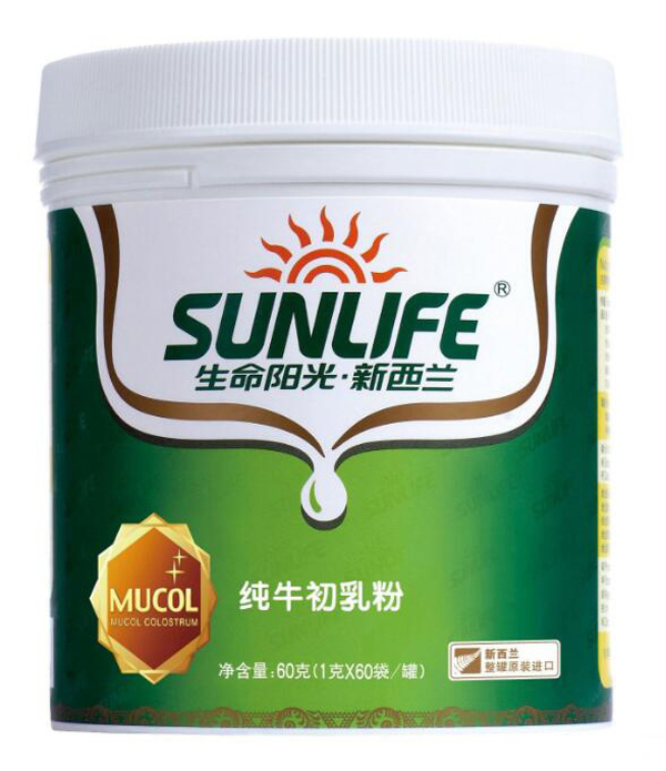 生命陽光純牛初乳粉