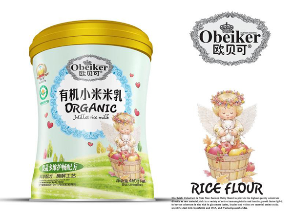 歐貝可有機(jī)小米米乳-果蔬多維護(hù)暢配方桶裝