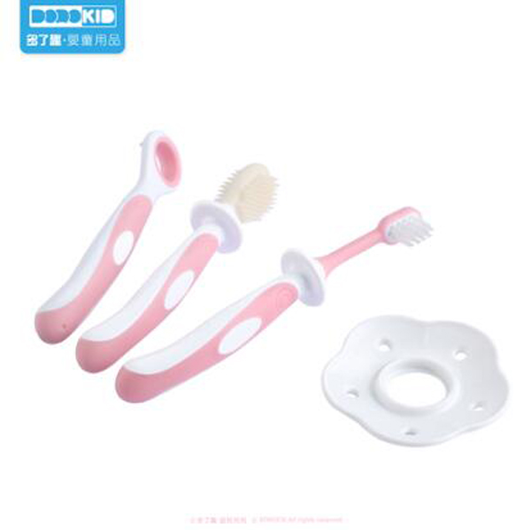 多了趣口腔清潔器套裝(淺紅色)