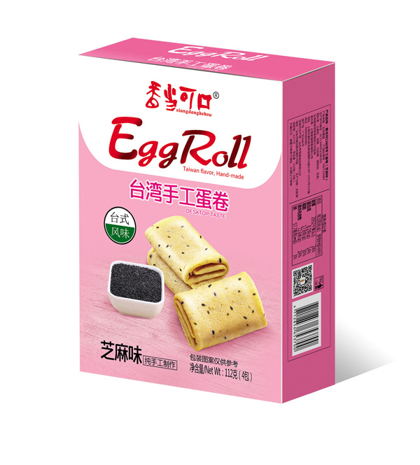 香當(dāng)可口臺灣手工蛋糕-芝麻味