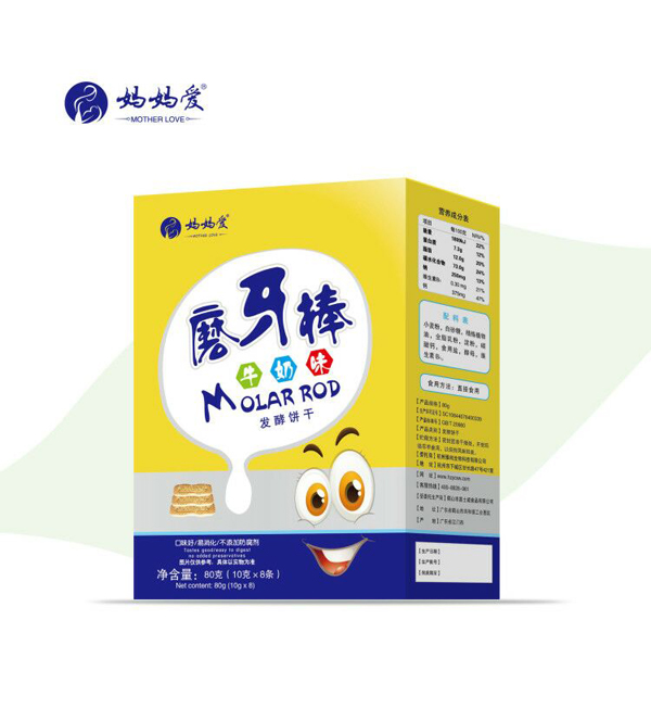 媽媽愛(ài)磨牙棒-牛奶味盒裝