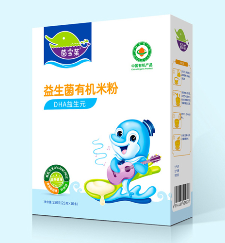 茵寶萊DHA益生元益生菌有機米粉(盒裝)