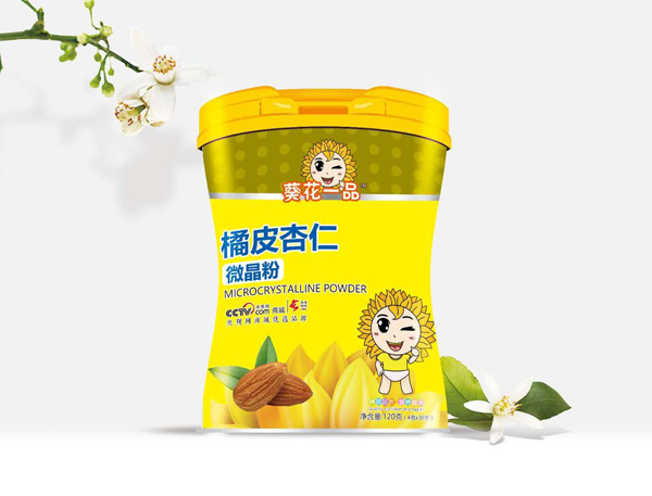 葵花一品橘皮杏仁微晶粉