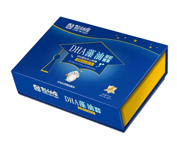 聰幼康DHA藻油凝膠糖果【禮盒裝】