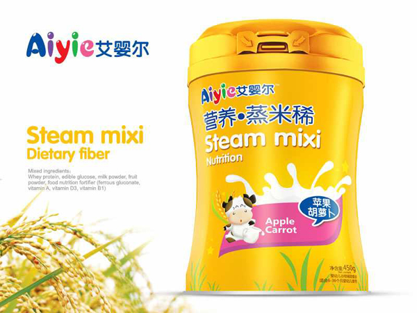艾嬰爾營(yíng)養(yǎng)·蒸米稀-蘋(píng)果胡蘿卜