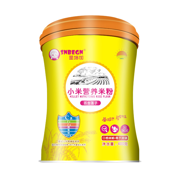 圣培加小米營養(yǎng)米粉百合蓮子