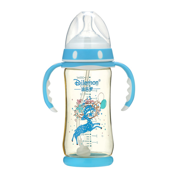 迪樂夢(mèng)PPSU奶瓶300ml藍(lán)色