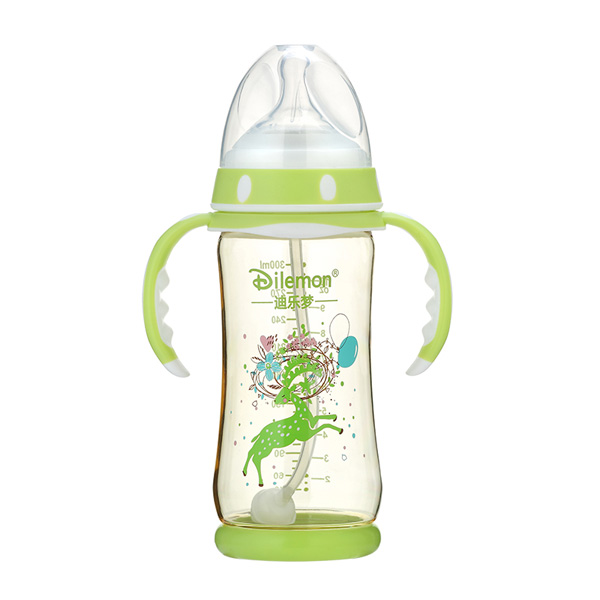 迪樂夢(mèng)PPSU奶瓶300ml綠色