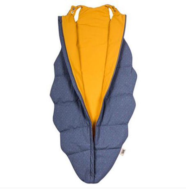 西班牙baby bites嬰兒背心式小海螺睡袋 藍色