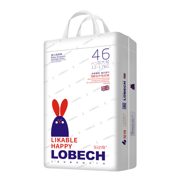 樂比奇3D全護紙尿褲加大號46