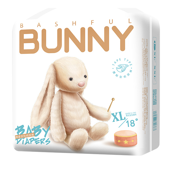 邦尼兔綿柔安撫紙尿褲XL18