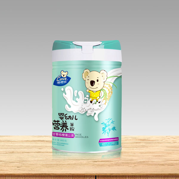 嚶嚶噯嬰幼兒營養(yǎng)米粉-甘草桔梗蒲公英 罐裝