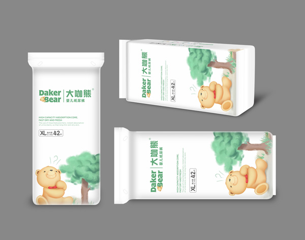 大咖熊嬰兒紙尿褲XL42