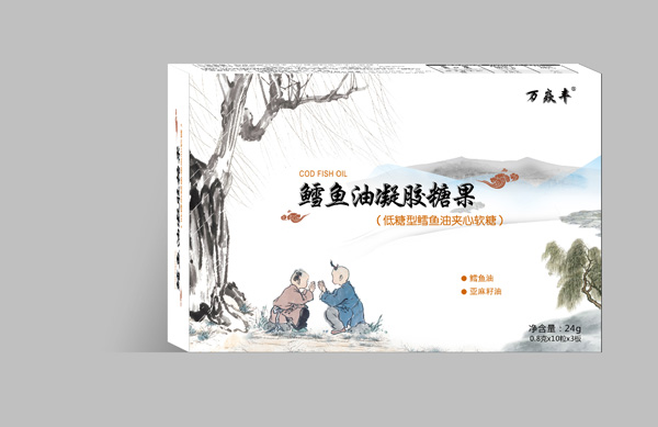 萬焱豐鱈魚油凝膠糖果