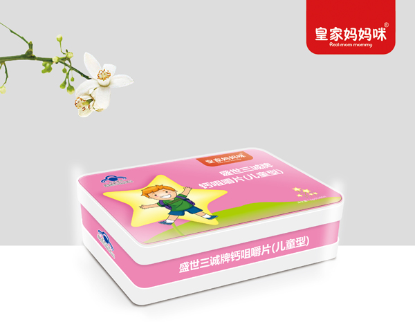 皇家媽媽咪盛世三誠(chéng)牌鈣咀嚼片(兒童型)