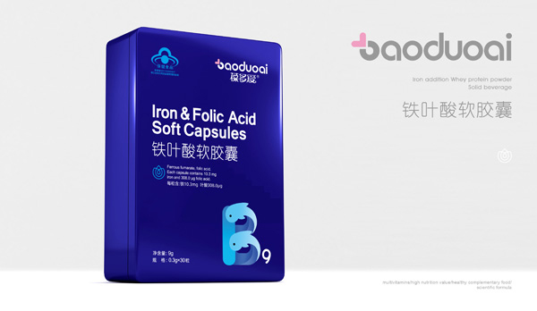 葆多愛(ài)鐵葉酸軟膠囊
