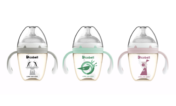 迪可貝兒300MLPPSU廣口自動握把奶瓶