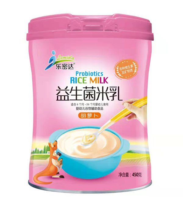 樂(lè)密達(dá)益生菌米乳-胡蘿卜