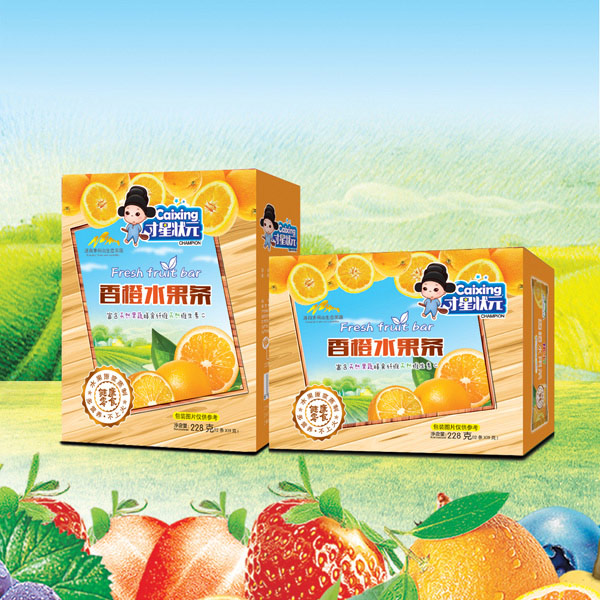 才星狀元香橙水果條