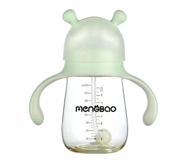 盟寶青蛙PPSU奶瓶 綠色