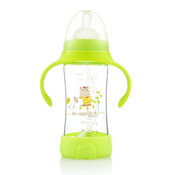 媽咪王子防摔晶鉆玻璃自動吸寬口260ml奶瓶 綠色.jpg 媽咪王子防摔晶鉆玻璃自動吸寬口260ml奶瓶 綠色.jpg