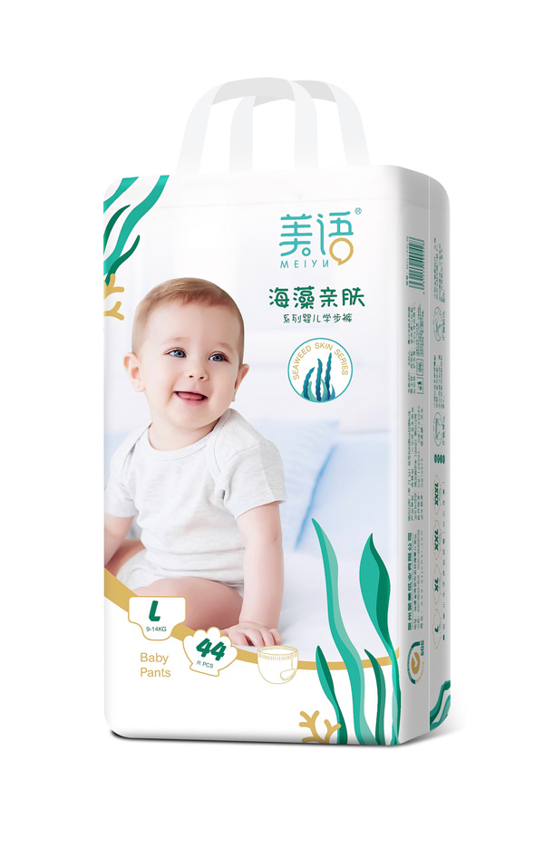 美語海藻親膚系列嬰兒學(xué)步褲L44