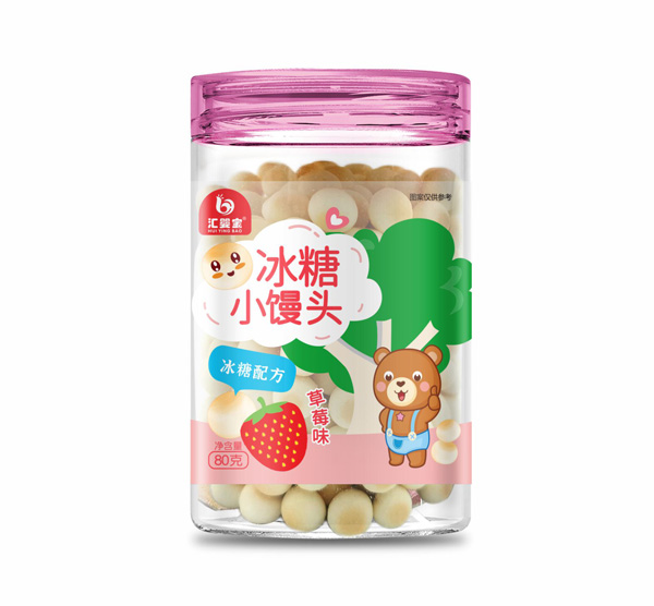 匯嬰寶冰糖小饅頭-草莓味