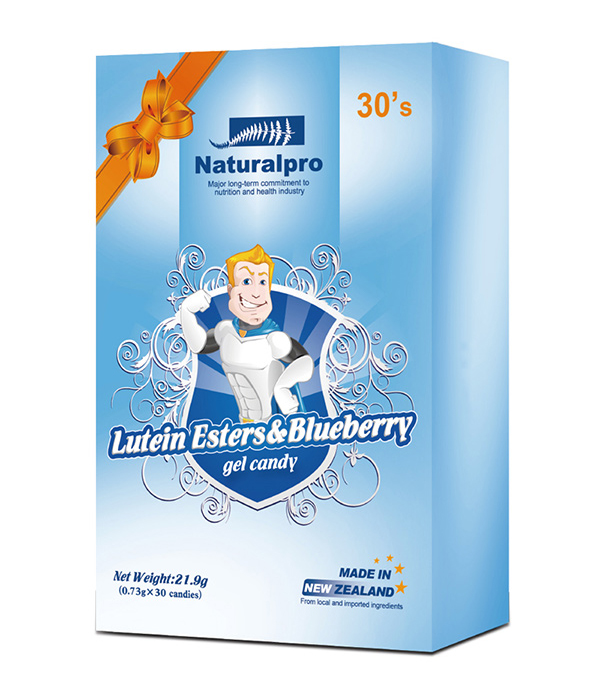 紐貝樂藍(lán)莓葉黃素酯凝膠糖果