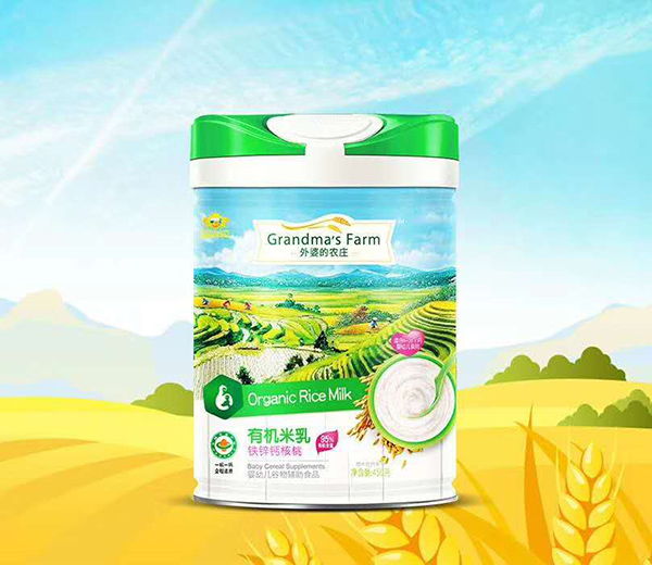 外婆的農(nóng)莊有機米乳-鈣鐵鋅核桃
