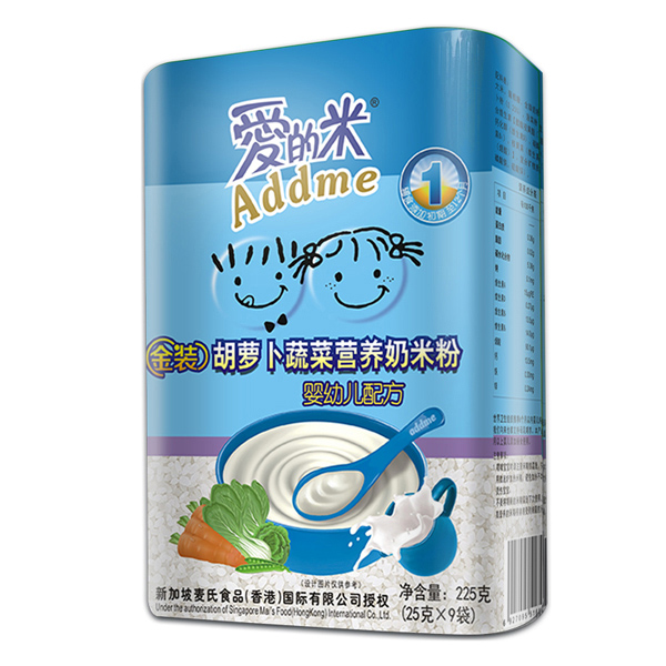 愛的米yingye胡蘿卜蔬菜奶米粉 225g.jpg 愛的米yingye胡蘿卜蔬菜奶米粉 225g.jpg