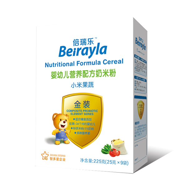 倍瑞樂(lè)小米果蔬營(yíng)養(yǎng)配方奶米粉