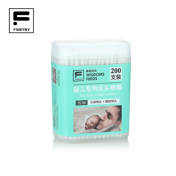 菲尼貝貝180支嬰兒紙棒棉簽