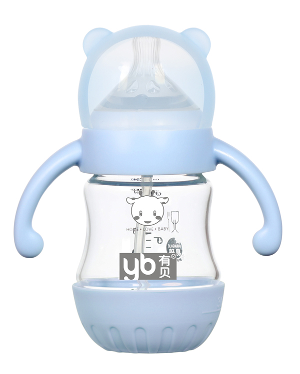 有貝玻璃奶瓶4059 藍(lán)色