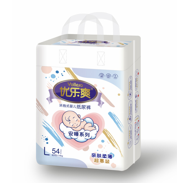 優(yōu)樂(lè)爽安睡系列紙尿褲L54